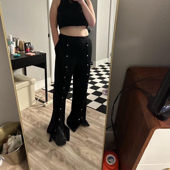 NWOT Alexander Wang Button down pants - Picture 2 of 4